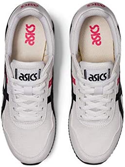 ASICS Women's Tiger Runner Sportstyle Shoes, 7.5, White/Midnight | Image 5