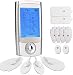 Tens Unit LEADSTAR Rechargeable Electronic Muscle Stimulator EMS Pulse Massager 16 Modes Digital Pulse Therapy Acupuncture Back Pain Relief Machine (16 Mode)