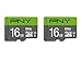 Produktbild PNY Elite Class 10 U1 MicroSDHC-Speicherkarte, 16 GB, 2 Stück