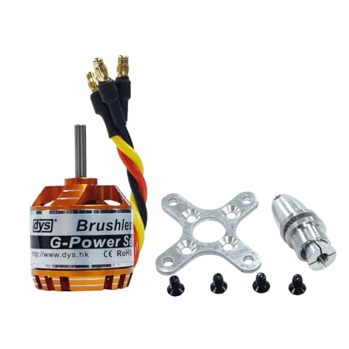 DYS D2830 750KV/850KV/1000KV/1300KV Brushless Outrunner Motor 2-4S for Multicopter RC Aircraft Fixed-Wing UAV (D2830 850KV)
