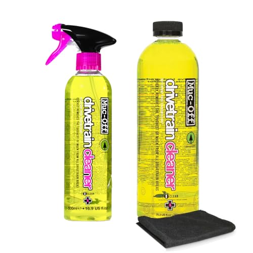 Image of Muc-Off Bio Drivetrain Cleaner | Effective Biodegradable Bicycle Chain Cleaner and Degreaser Spray | Suitable for All Types of Bike
