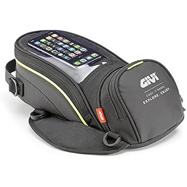 Givi, EA138 uniwersalna torba na zbiornik, czarna, 6 litrów