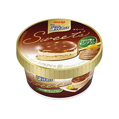 明治 エッセル スーパーカップSweet’s イタリア栗のモンブラン