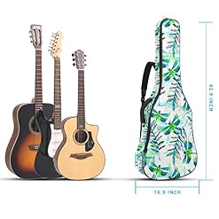 Étui à dos rembourré pour guitare acoustique classique Motif libellule Bleu, Multicolore 05, 42.9×16.9×4.7 in… - Les Beatles, Paul McCartney, John Lennon, RIngo Starr, George Harrison Étui à dos rembourré pour guitare acoustique classique Motif libellule Bleu, Multicolore 05, 42.9x16.9x4.7 in… – Image 5