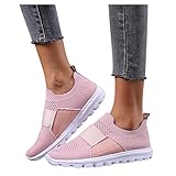 ➤➤Material: Unsere Schuhe bestehen aus hochwertigen Materialien, die sehr weich, bequem und atmungsaktiv sind. Die bequeme Einlegesohle macht die Füße angenehm und lindert effektiv die Ermüdungserscheinungen des langen Gehens.Der modische Stil verleiht den Schuhen einen charmanten Geschmack.