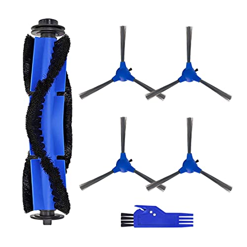 KKSEN Replacement Parts Accessories for Eufy RoboVac 11S, 11S Max,12,15C,30C, 15C Max, 15T, 35C, 25C Max, G10 Hybrid,G30,G30 Edge, G30 Hybrid, G20 Robotic Vacuum Cleaner Side Brush, Rolling Brush