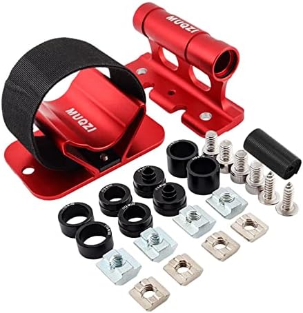 Fancyes Bike Fork Mount Car Roof Rack Support Bike Stand Aluminum Alloy Accessories Quick Release Thru Axle Carrier Bicycle Front Fork Fixed Clip, Red
