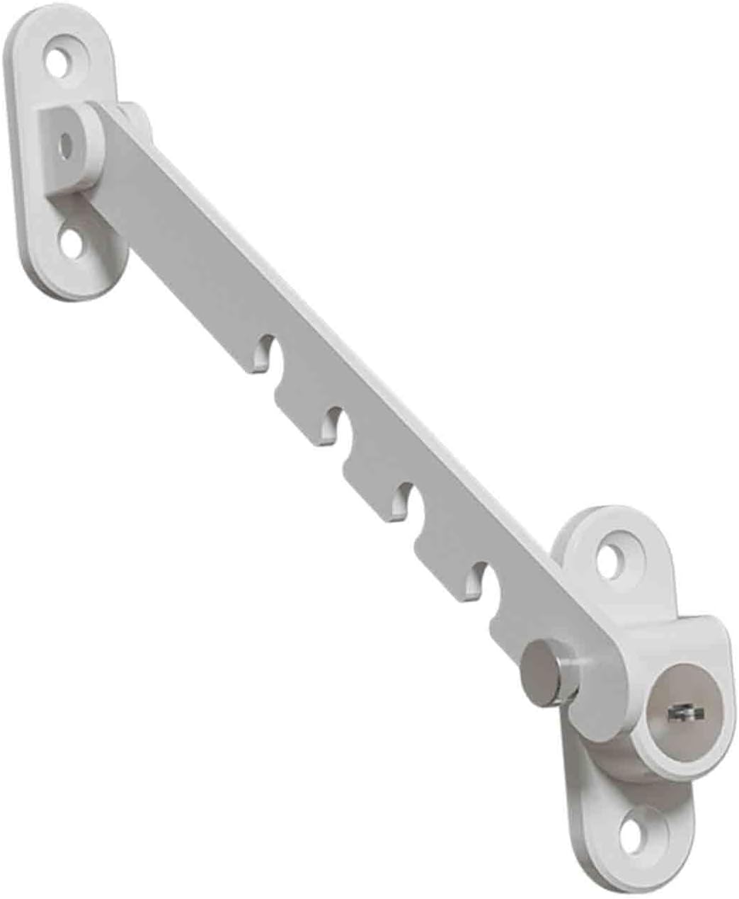 Window Lock Children Protection Window Stopper for Home Living Room Cabinets White