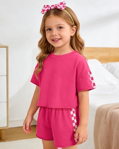 Image of SANMIO Toddler Girl Clothes Summer 3 Piece Outfits Cute
