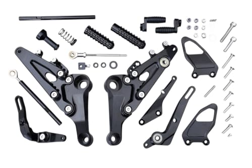 Commandes reculées Aprilia RS 660 réglables pour une sélection de vitesse ultra précise
