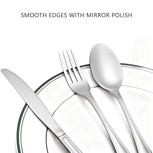 Otto Koning, Cutlery Set Travel Portable Knife Fork Spoon Set with Case - Stainless Steel Camping Picnic Lunchbox Cutlery Sets for 1 - Reusable Dishwasher Safe