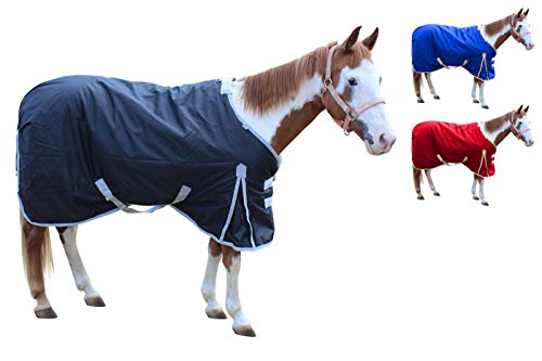 Derby Originals 420D Breathable Water-Resistant Nylon Heavyweight Winter Horse Stable Blanket - Heavy