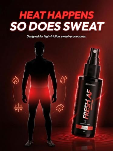 Image of Fresh AF Combo Intimate Spray for Men 50ml Each Bottle ( 1500 Sprays)| Gym + Work Combo | Anti Odour Intimate Hygiene Body Spray for Balls & Groin | Pre /Post Gym, Travel & Workout for Clean & Fresh Balls | Barely There & No Mercy