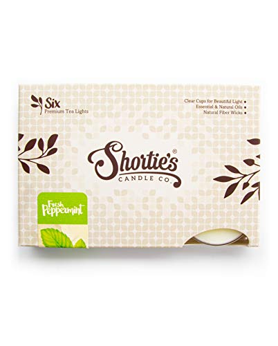 Shortie'S Candle Company 34095 Fresh Peppermint Premium Tealight Candles thumb #1
