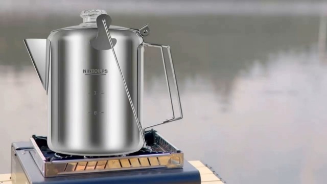 ・Hans Clodhopper・１９６８年・高さ１８cm・ Cop・ LCZNXJJY Percolator Coffee Pot Stovetop Stainless Steel