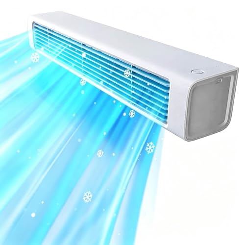 Climatiseur portable sans fenetre avec telecommande et diffuseur d'air 3 vitesses - 2
