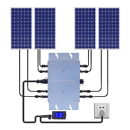 Onduleur solaire 1200W IP65 étanche à transmission 99.9%