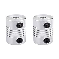 Algopix Similar Product 4 - Sydien 2pcs 5mm to 8mm Joint Helical