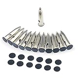 Angeebin Training Snap Caps for Dry Fire Training Dummy Rounds Practice Safe Loading Firing (22LR-12pcs)