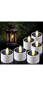 ６０個【ソーラー太陽光パネル充電式LEDキャンドル】 ① Amazon.co.jp: 太陽光充電式 led ろうそく ライト キャンドル