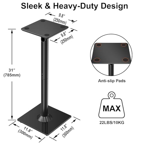 Elived Universal Speaker Stand Pair thumb #2