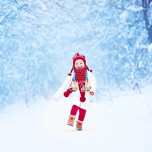 2pcs Adjustable Elastic Glove Clip for Children Winter Mittens Holder and Hat Hanger Lake Blue Color for Outdoor Activities3