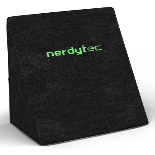 Couchmaster CYBACK – Cojín ergonómico de espuma viscoelástica para videojuegos – Óptima comodidad de espalda para sofá y cama – complemento perfecto