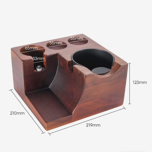 FZYE Estación de apisonamiento de café expreso, Caja de Golpe de café expreso, Soporte de apisonamiento de café con Base… - Imagen 5