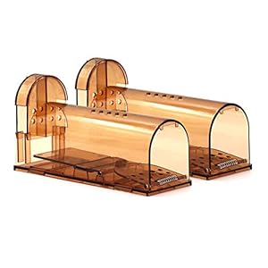 GPISEN Humane Muisval No Kill Live Muizen Catch Cage (2 Pack)