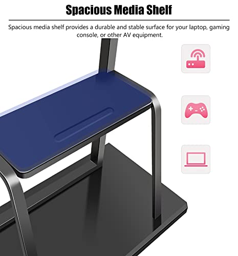 Soporte móvil para TV de 40 a 70 pulgadas, altura ajustable miniatura 3