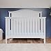 Child Craft Hampton Arch Top Crib, Changing Table, and Cozy Glider Nursery Set, 3-Piece, Includes 4-in-1 Convertible Crib, Changing Table, and Cozy Glider, Grows with Your Baby (Matte White)