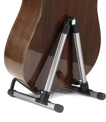 TANACC Universal Stand de guitare A-cadre A-cadre pour guitare acoustique, guitare électrique et guitare basse - Les Beatles, Paul McCartney, John Lennon, RIngo Starr, George Harrison TANACC Universal Stand de guitare A-cadre A-cadre pour guitare acoustique, guitare électrique et guitare basse – Image 5
