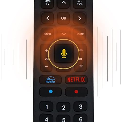 Image of Original Remote Control & Genuine Bluetooth Voice Remote for J Fiber Set-Top Box | 43-Key Universal Replacement | Easy Pairing | Original Remote Control