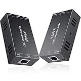 Distance de transmission: câble réseau Cat6 pour transmettre des signaux vidéo et audio HDMI, la plus longue distance jusqu'à 50 mètres