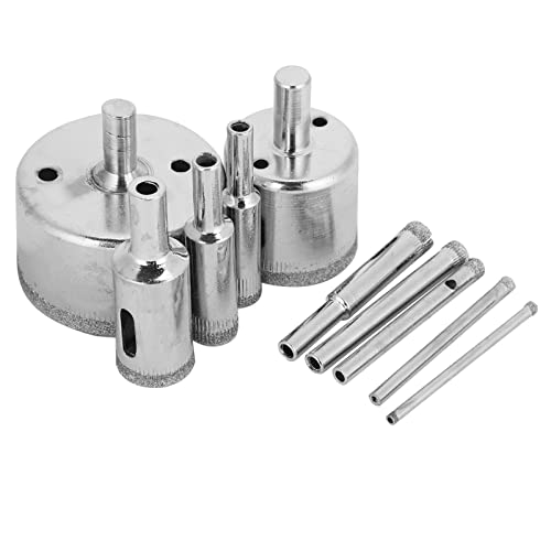 Set 10 piezas brocas corona para concreto 3 a 50 mm miniatura 1