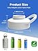 WIBOND Adapter for Hydro to Cirkul - Use Flavor Cartridges with Hydro 24oz,32oz,40oz,64oz Steel Water Bottle, BPA Free, Food-Grade, Leak-Proof, Water Bottle Accessories