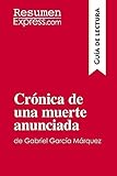 Crónica de una muerte anunciada de Gabriel García Márquez (Guía de lectura): Resumen y análisis completo (Spanish Edition)