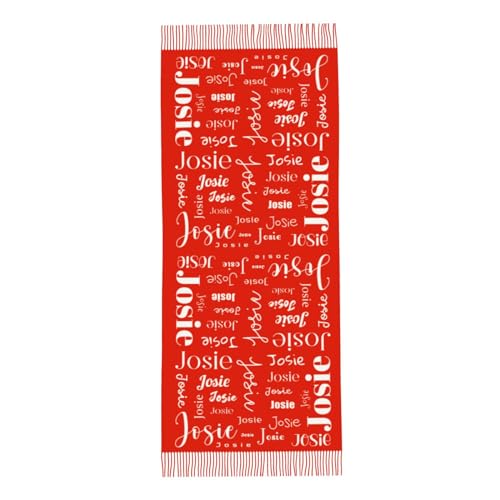 Custom Name Scarf Winter Warm3