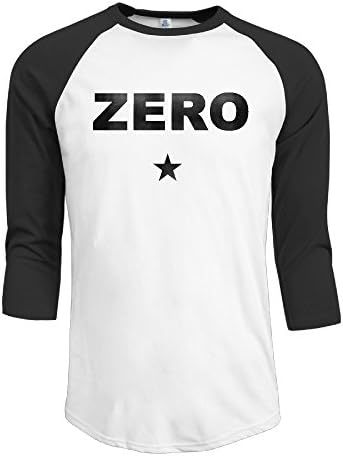 Cotton Men's The Smashing Pumpkins Zero Yelena Yemchuk 3/4 Sleeve Raglan Tee