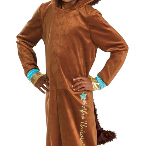 Disfraz Afro Unicornio Deluxe para Niños Talla 4-6x miniatura 4