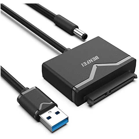 Adaptador USB 3.0 a SATA BENFEI para HDD/SSD de 2,5"/3,5" Cover