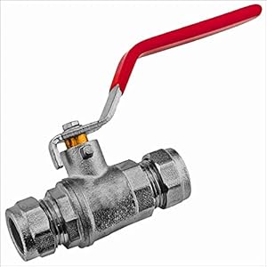 Megahaustechnik Kugelventil 15mm Kupferrohr Klemmringverschraubung