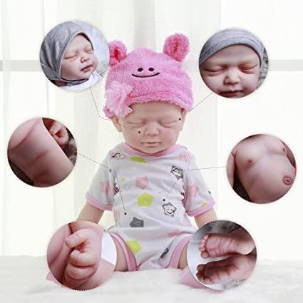 46cm リボーンドール フルシリコン ドール リアル赤ちゃん人形