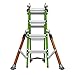 Little Giant Ladder Systems Conquest 2.0 All-Terrain, M17, 17ft, Multi-Position Ladder with Adjustable Outriggers, Fiberglass, Type 1A, 300 lbs Weight Rating, (17107-001)