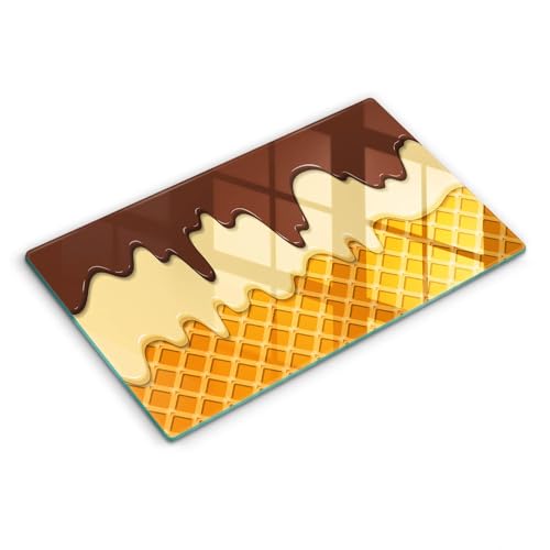 Protection plaque induction 52x30 anti-rayures en verre pour plan de cuisson Wallfluent - 2