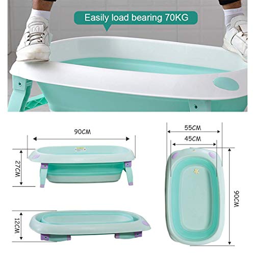 FACAIA Vasca da Bagno Pieghevole per Bambini
