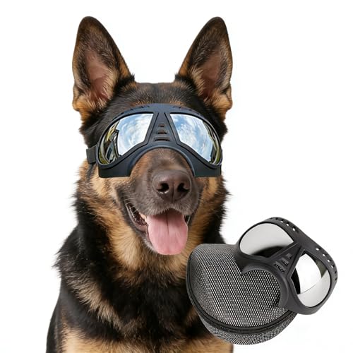 Namsan Dog Goggles for Large Dogs, Wide Snout & Soft...