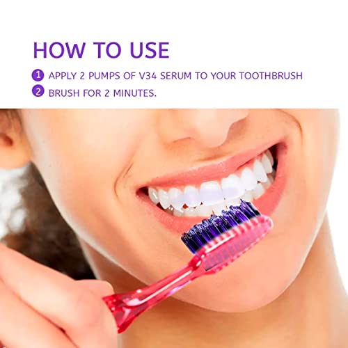 Purple Toothpaste For Teeth Whitening - Premium Whitener, Non-Abrasive, Color Corrector - Tooth Stain Removal, Teeth Whitening Kit, Whitening Toothpaste For Adults #TOP3