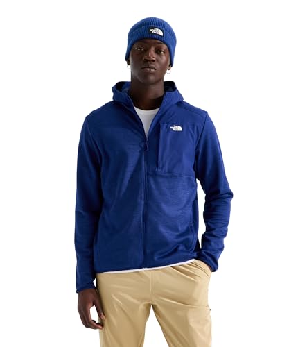 The North Face Performance Fleece Full Zip Hoodie, Bold Bl Dk Hth