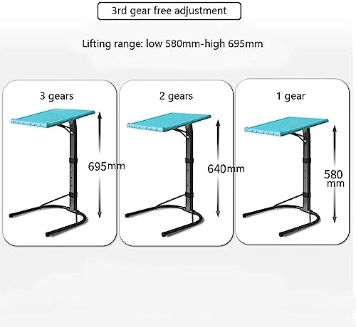 Table d'appoint réglable en hauteur pour travailler au canapé